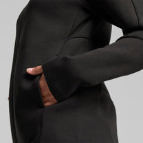 Polera Puma Mujer Evostripe Full-Zip Hoodie Negro
