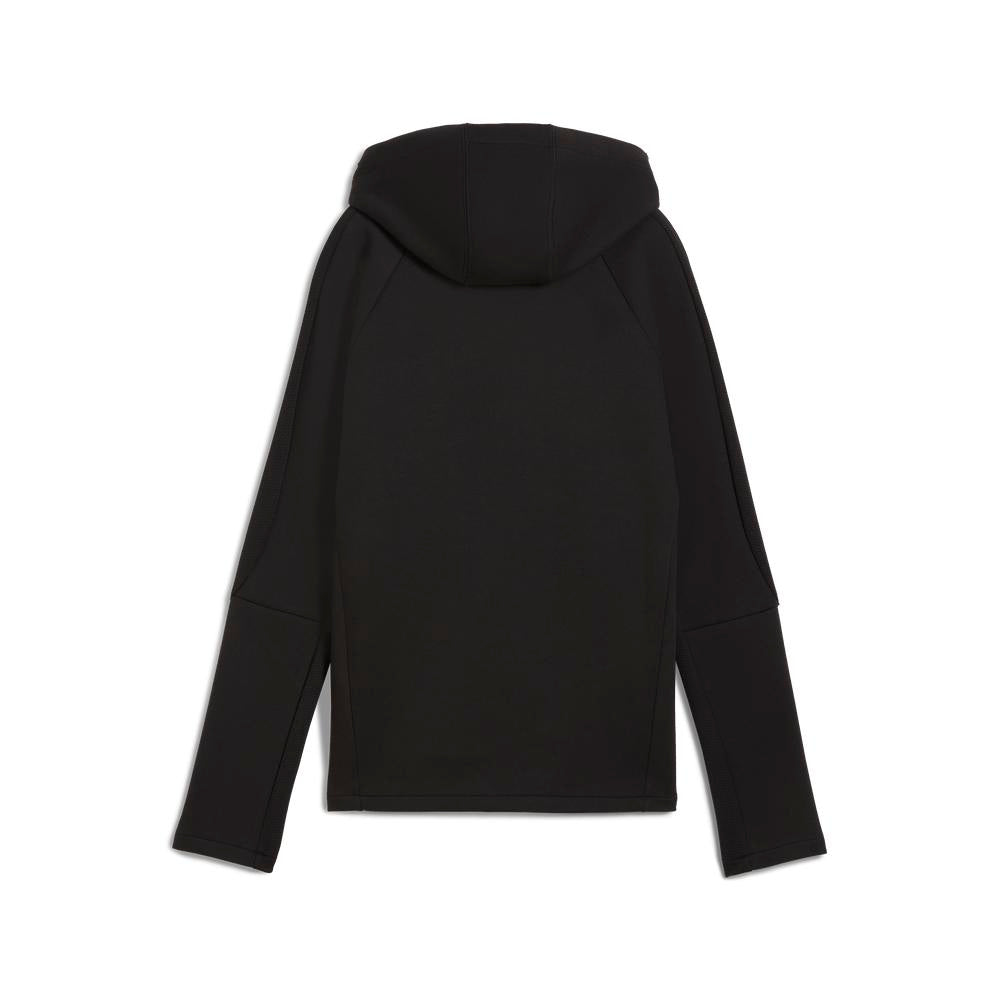 Polera Puma Mujer Evostripe Full-Zip Hoodie Negro