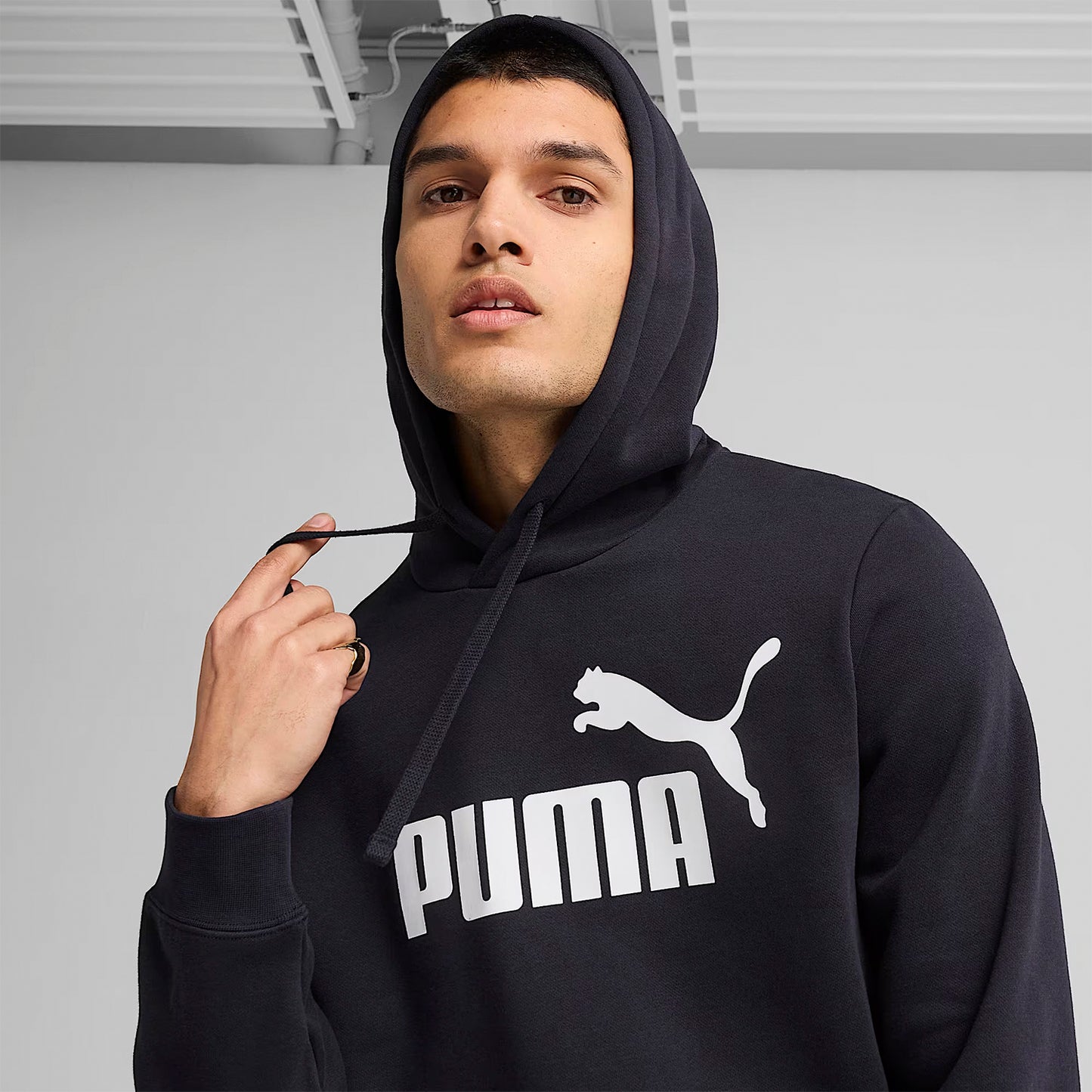 Poleras Urbano Hombre Puma Ess No. 1 Logo Hoodie fl