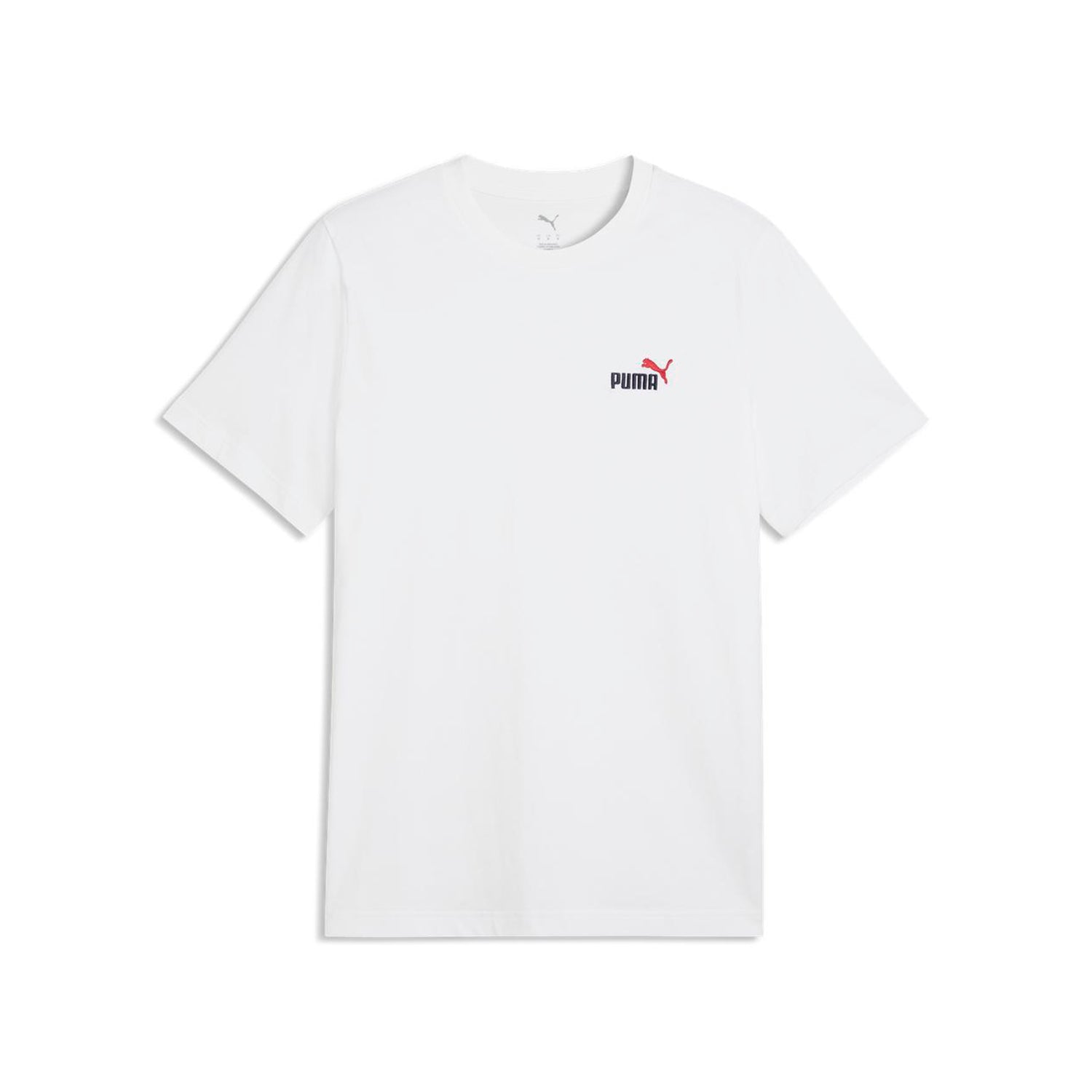 Polo Puma Hombre ESS 2 Color Small No. 1 Logo Tee Blanco