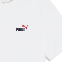 Polo Puma Hombre ESS 2 Color Small No. 1 Logo Tee Blanco