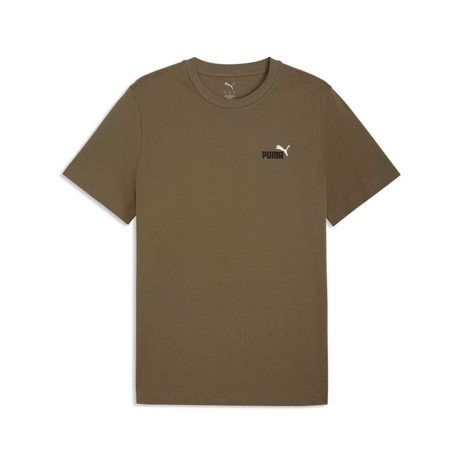 Polo Puma Hombre ESS 2 Color Small No. 1 Logo Tee Verde