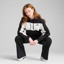 Poleras Urbano Mujer Puma Ess Block Comfort Hoodie tr