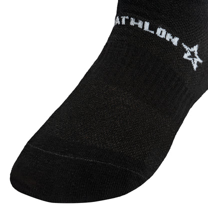 Medias Urbano Mujer Triathlon Pack6 Full Negro