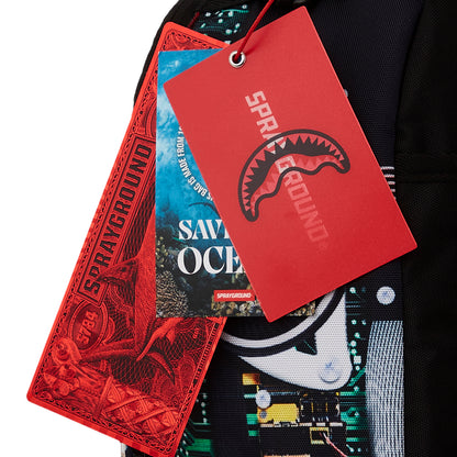 Mochila Sprayground Mother Board Shark Dlxsv