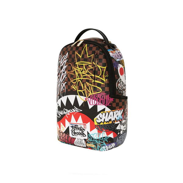 Mochila Urbano Unisex Sprayground Mochila Tagged Up Sharks In Paris