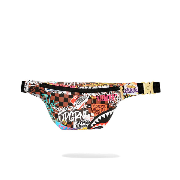 Canguro Urbano Unisex Sprayground Cangurera Tagged Up Sip Savvy