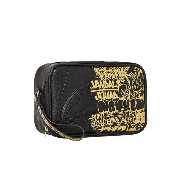 Neceser Urbano Unisex Sprayground Neceser Half Graff Gold
