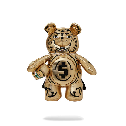 Mochila Urbano Unisex Sprayground Ai Tribal Gold Medium Moneybear