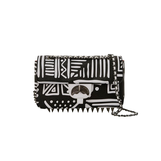 Bolso Urbano Unisex Sprayground Bolso De Mano Ai Tribal Courture  TurN-Lock