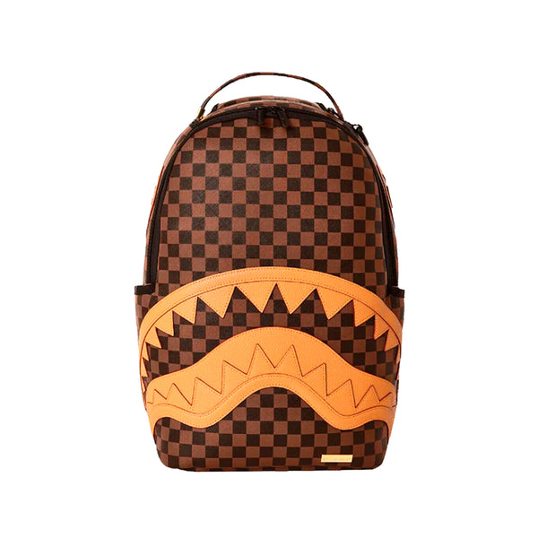 Mochila Urbano Unisex Sprayground Henny Sharks In Paris Brown