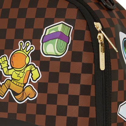 Mochila Urbano Unisex Sprayground Dlxsv Sticker Campaign