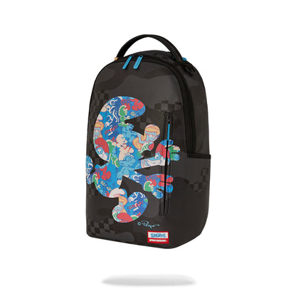 Mochila Sprayground Smurf Silhouette Dlxsv