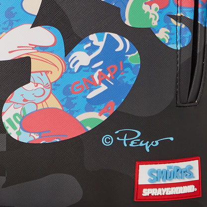 Mochila Sprayground Smurf Silhouette Dlxsv