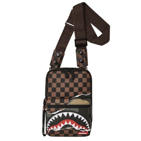 Bolso Urbano Unisex Sprayground Bolso Cruzado Tear It Up Camo