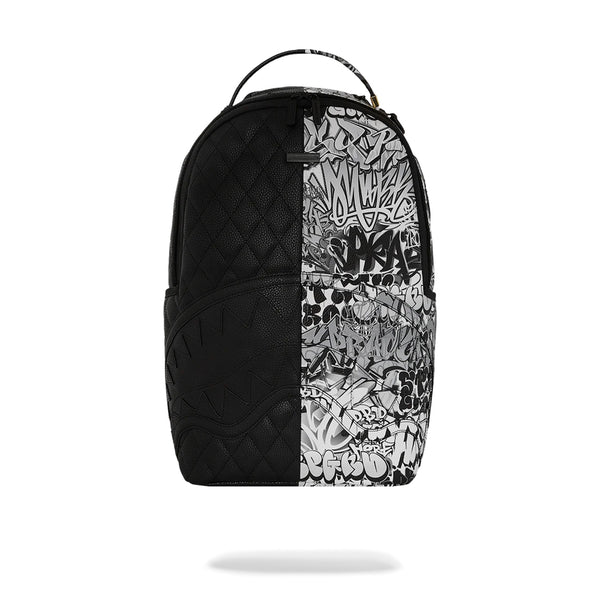 Mochila Urbano Unisex Sprayground Mochila Dlxsv Half Graff Quilted