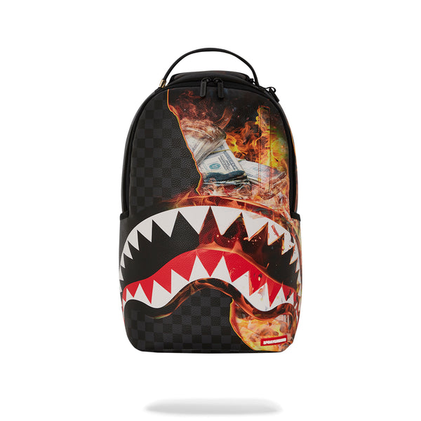 Mochila Urbano Unisex Sprayground Mochila Shark Fire Check Dlxsv