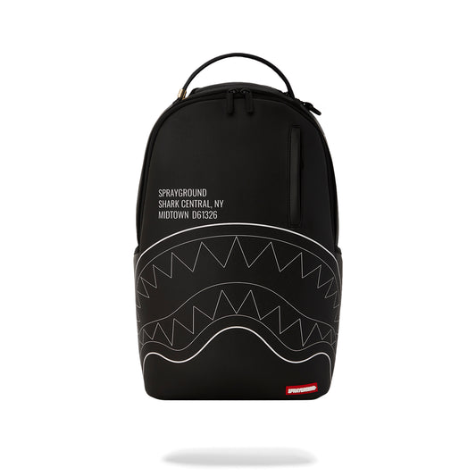 Mochila Urbano Unisex Sprayground Mochila Central Black Outline Dlxsv