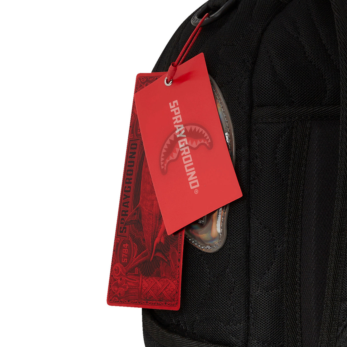 Mochila Urbano Unisex Sprayground Mochila Black Quilted Irridescent Dlxs