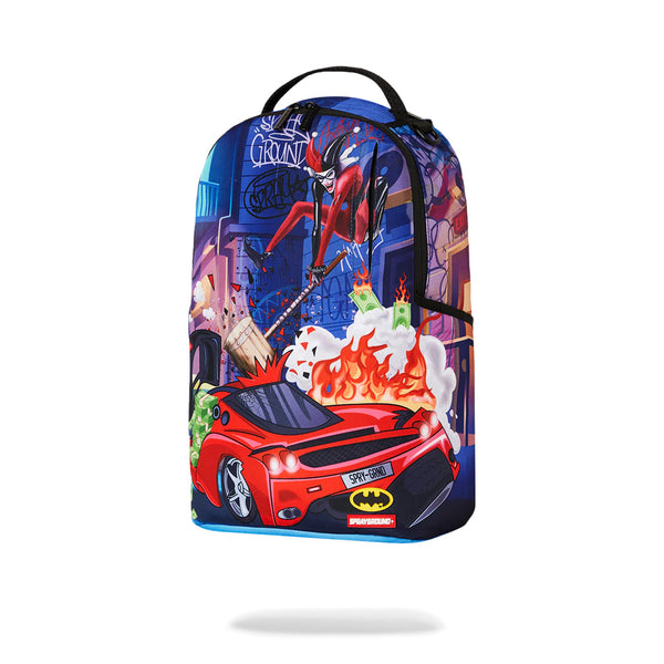 Mochila Urbano Unisex Sprayground Dc Harley Car Smash Dlxsr