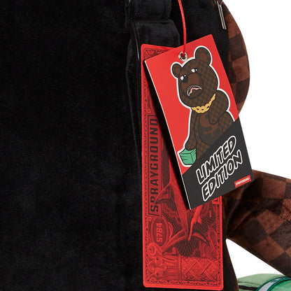 Mochila Urbano Unisex Sprayground Sharks In Paris Lenticular Chomp Bear