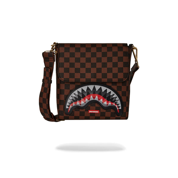 Bolso Urbano Unisex Sprayground Bolso Cruzado Ancho Sharks In Paris Lenticular Chomp