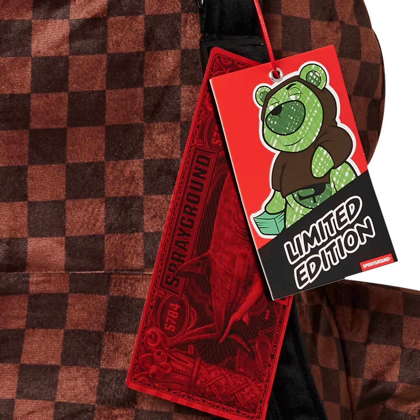 Mochila Urbano Unisex Sprayground Sip Fade Away Hoodie Moneybear