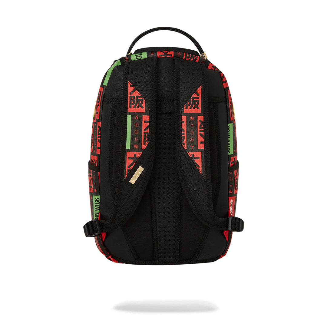【新品・正規品】sprayground × John Wickコラボ モノグラム Mochila Sprayground John Wick The Hit Unissex| Mochilas é na