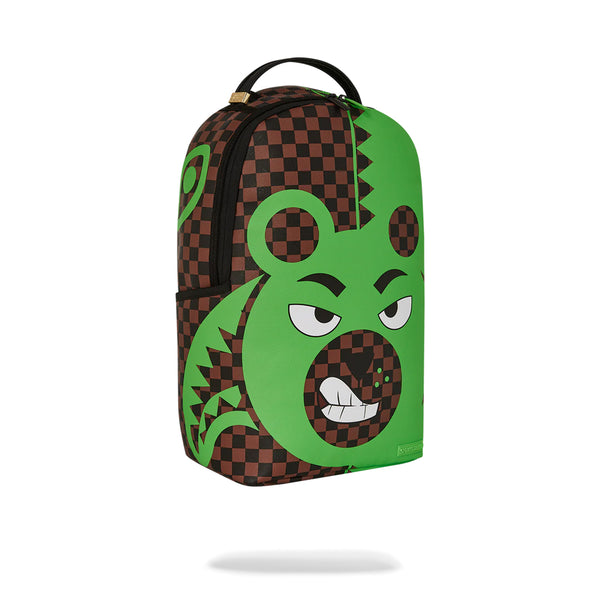 Mochila Urbano Unisex Sprayground Mochila Dlxsv Green Money Bear Split