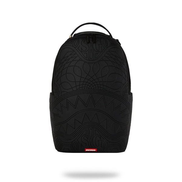 Mochila Urbano Unisex Sprayground Tonal Monogram Emboss Shark