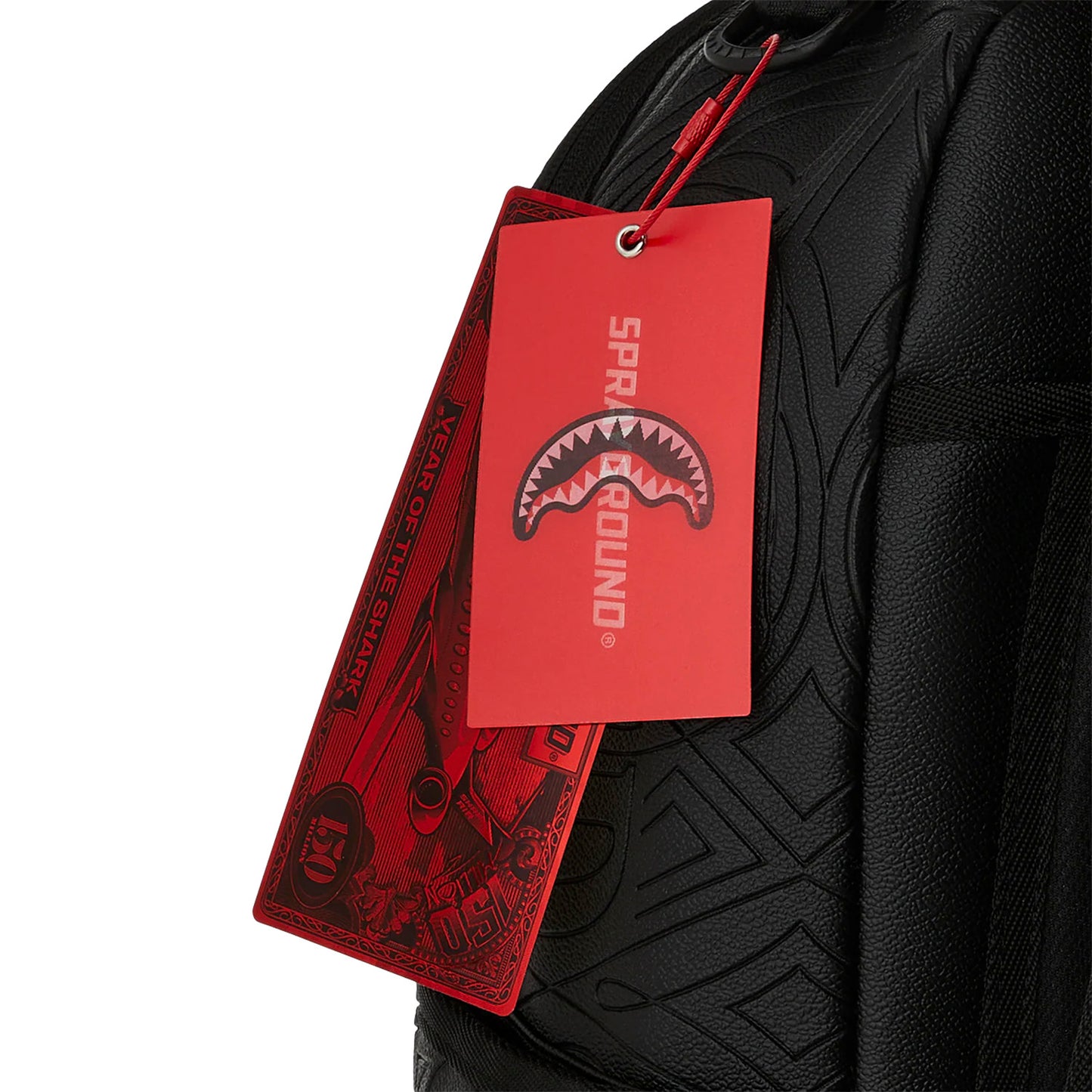 Mochila Urbano Unisex Sprayground Tonal Monogram Emboss Shark