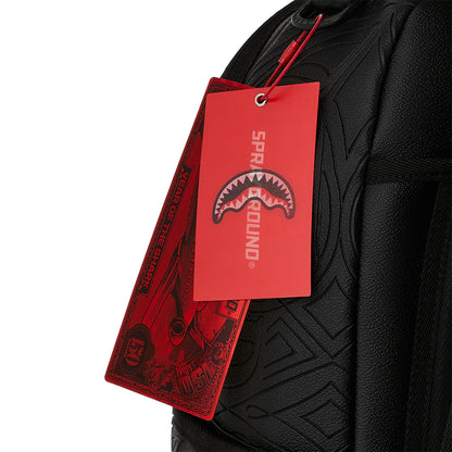 Mochila Urbano Unisex Sprayground Tonal Monogram Emboss Shark