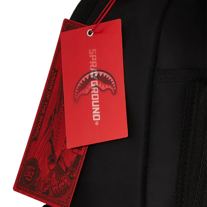 Mochila Urbano Unisex Sprayground Dlxsv Shark Central Nylon Black