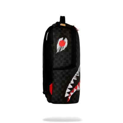 Mochila Urbano Unisex Sprayground Scribble Shark