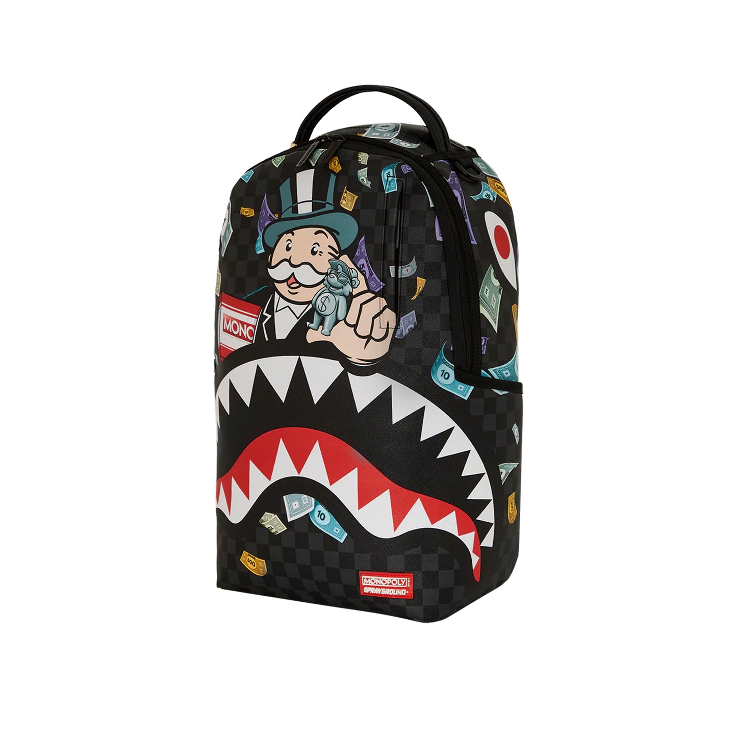 Mochila Urbano Unisex Sprayground Dlxsv Monopoly X Sprayground Characters