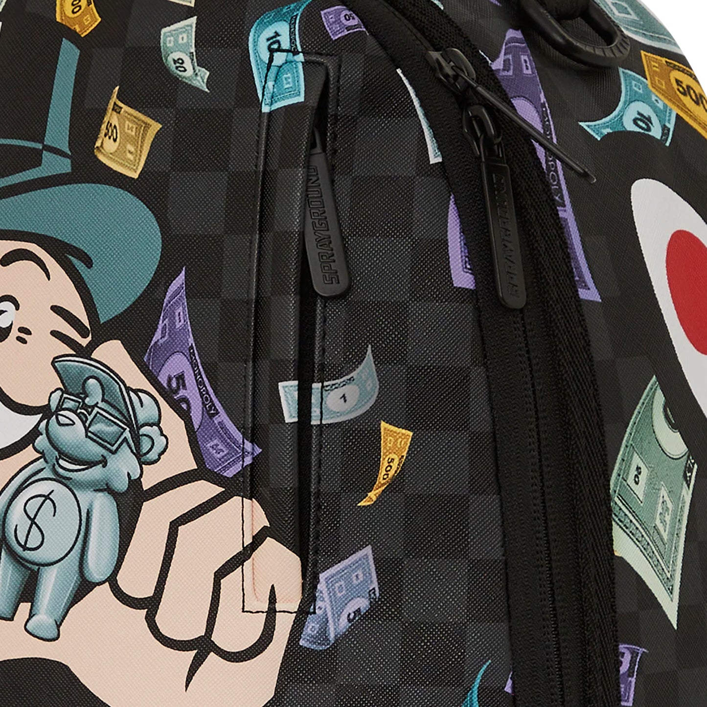 Mochila Urbano Unisex Sprayground Dlxsv Monopoly X Sprayground Characters