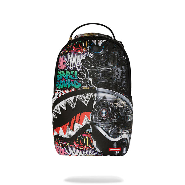 Mochila Urbano Unisex Sprayground Dlxsv Split Cybershark