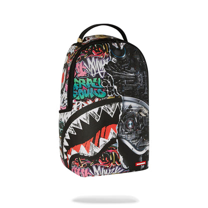 Mochila Urbano Unisex Sprayground Dlxsv Split Cybershark
