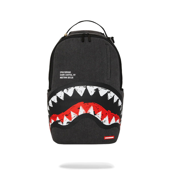Mochila Urbano Unisex Sprayground Dlxsv Shark Central Painted