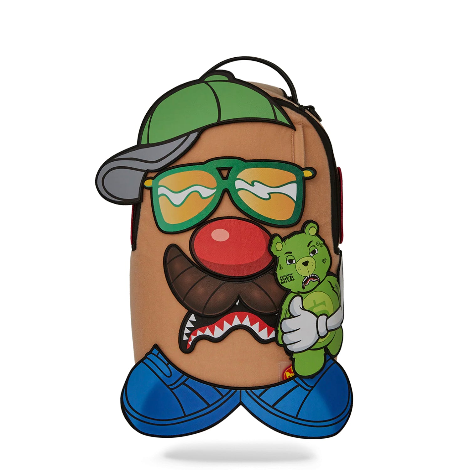 Mochila Urbano Unisex Sprayground Dlxsv Mr. Potato Head Velcro Patches