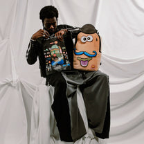 Mochila Urbano Unisex Sprayground Dlxsv Mr. Potato Head Velcro Patches