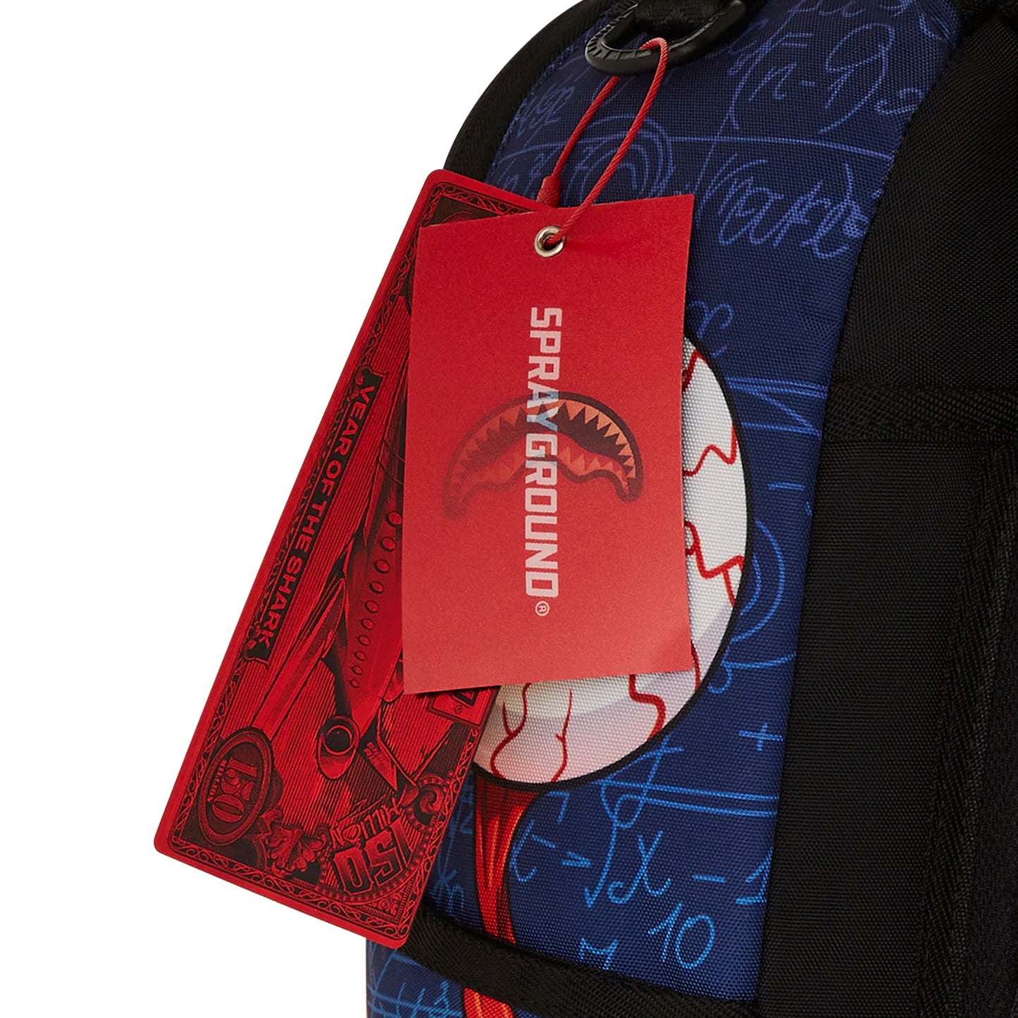 Mochila Urbano Unisex Sprayground Dlxsv Rick And Morty Brain Shark