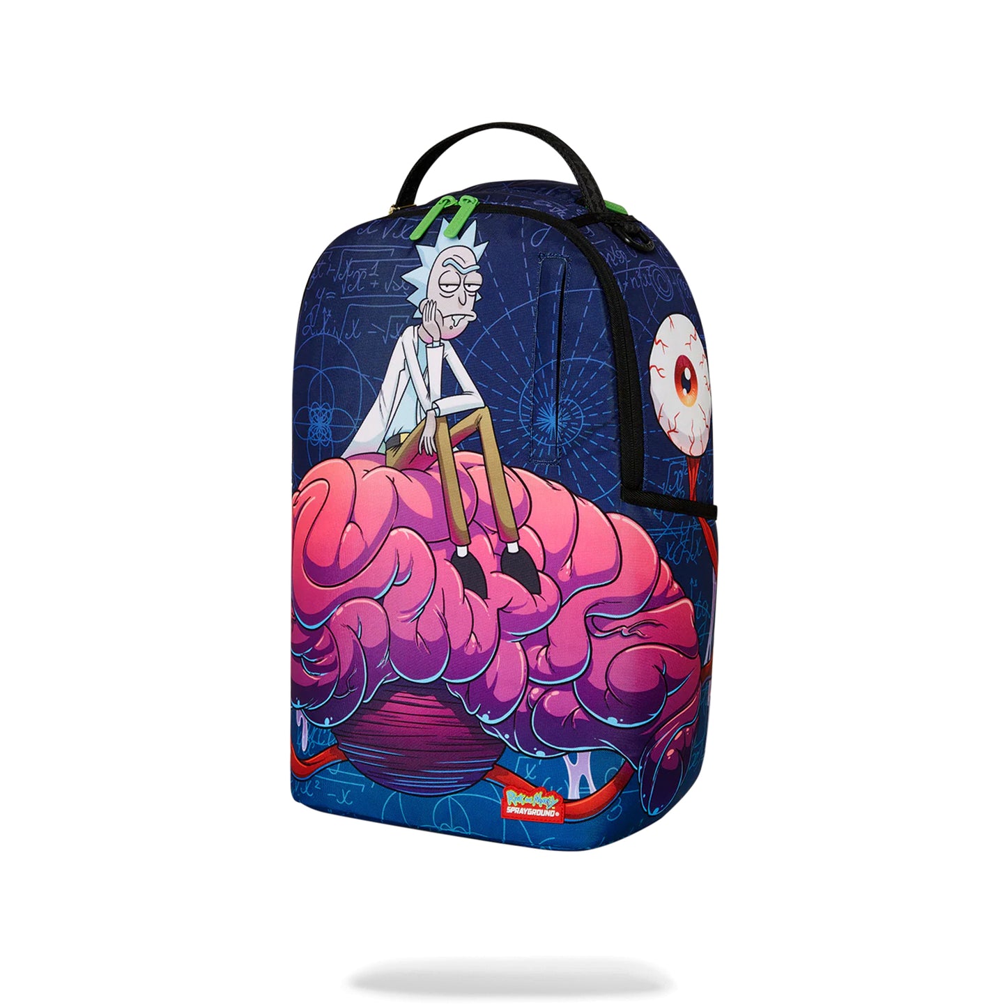 Mochila Urbano Unisex Sprayground Dlxsv Rick And Morty Brain Shark