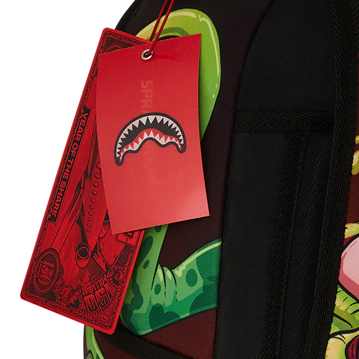 Mochila Urbano Unisex Sprayground Dlxsv Rick And Morty Dlxr Alien Mouth Half Sharkmouth