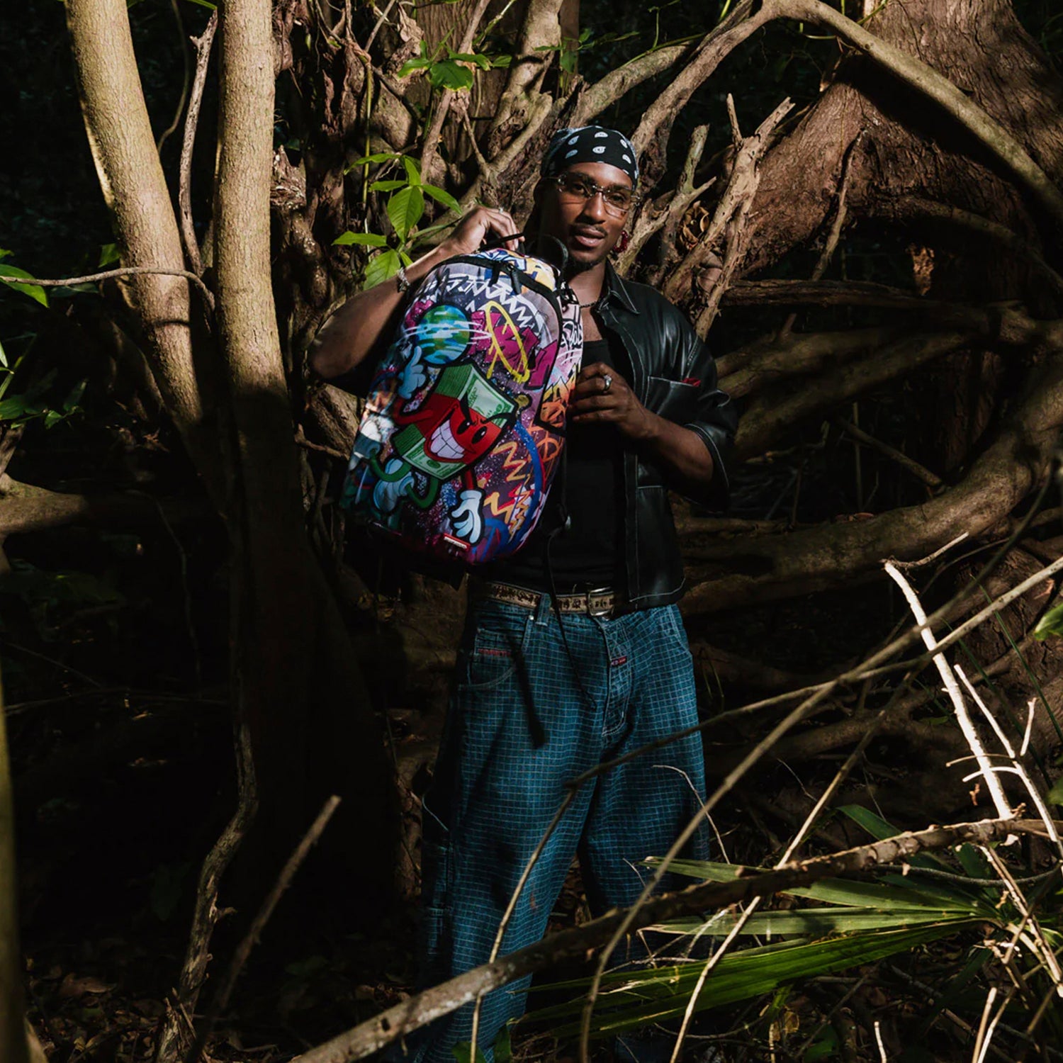 Mochila Urbano Unisex Sprayground Dlxsv Money Makes The World Go Round