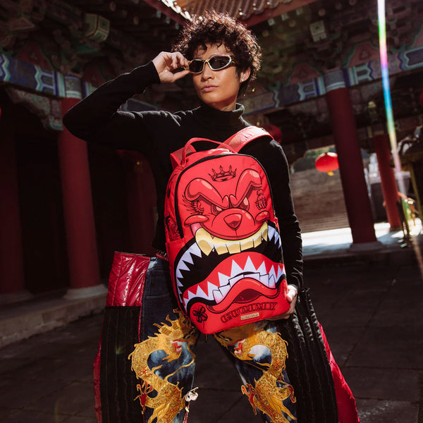 Mochila Urbano Unisex Sprayground Mochila Dlxr Diablo Big Mean Bite