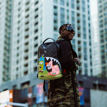 Mochila Urbano Unisex Sprayground Mochila Dlxsv Spongebob Patrick Curtain Reveal