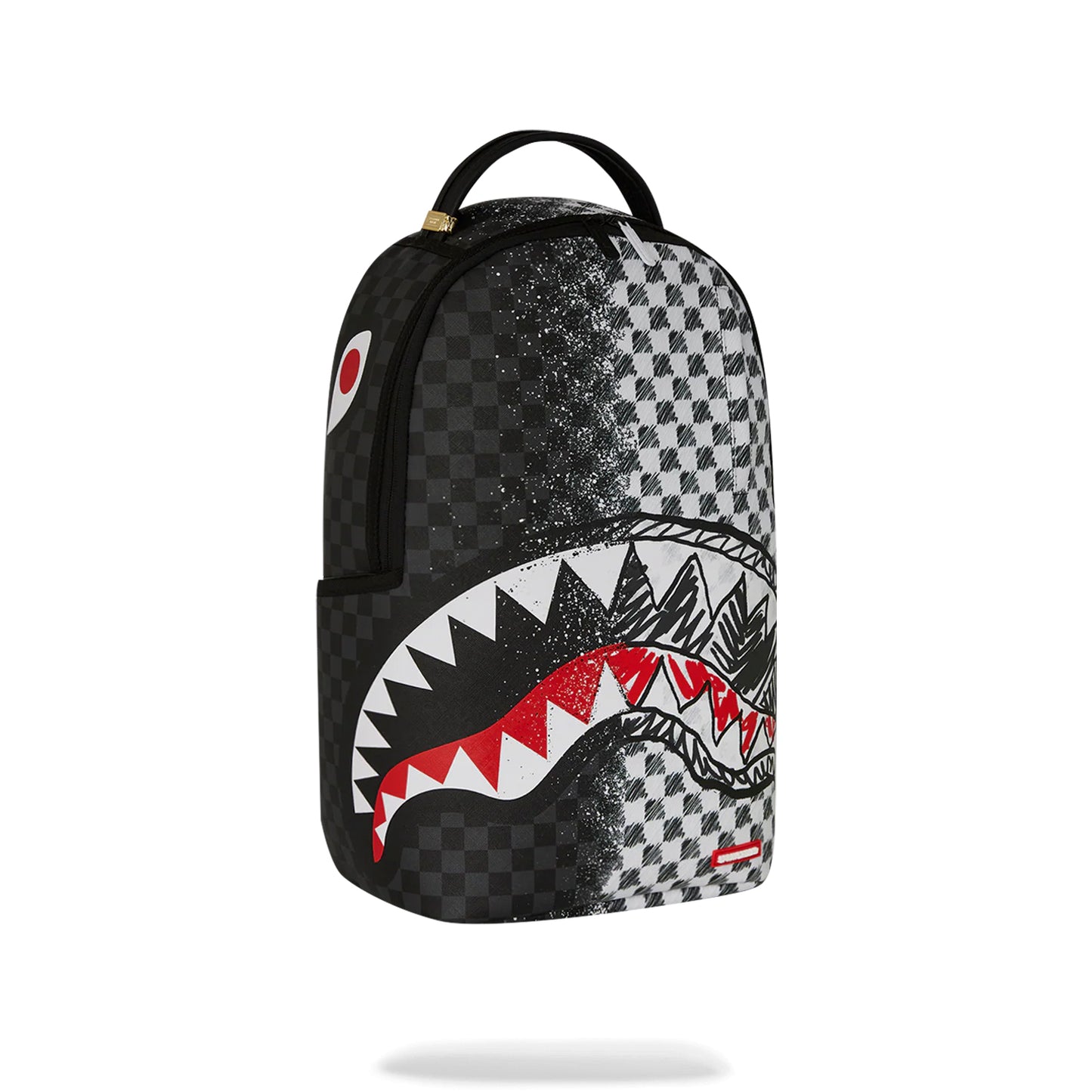 Mochila Urbano Unisex Sprayground Dlxsv Mix And Match Grey Check Scribble Split