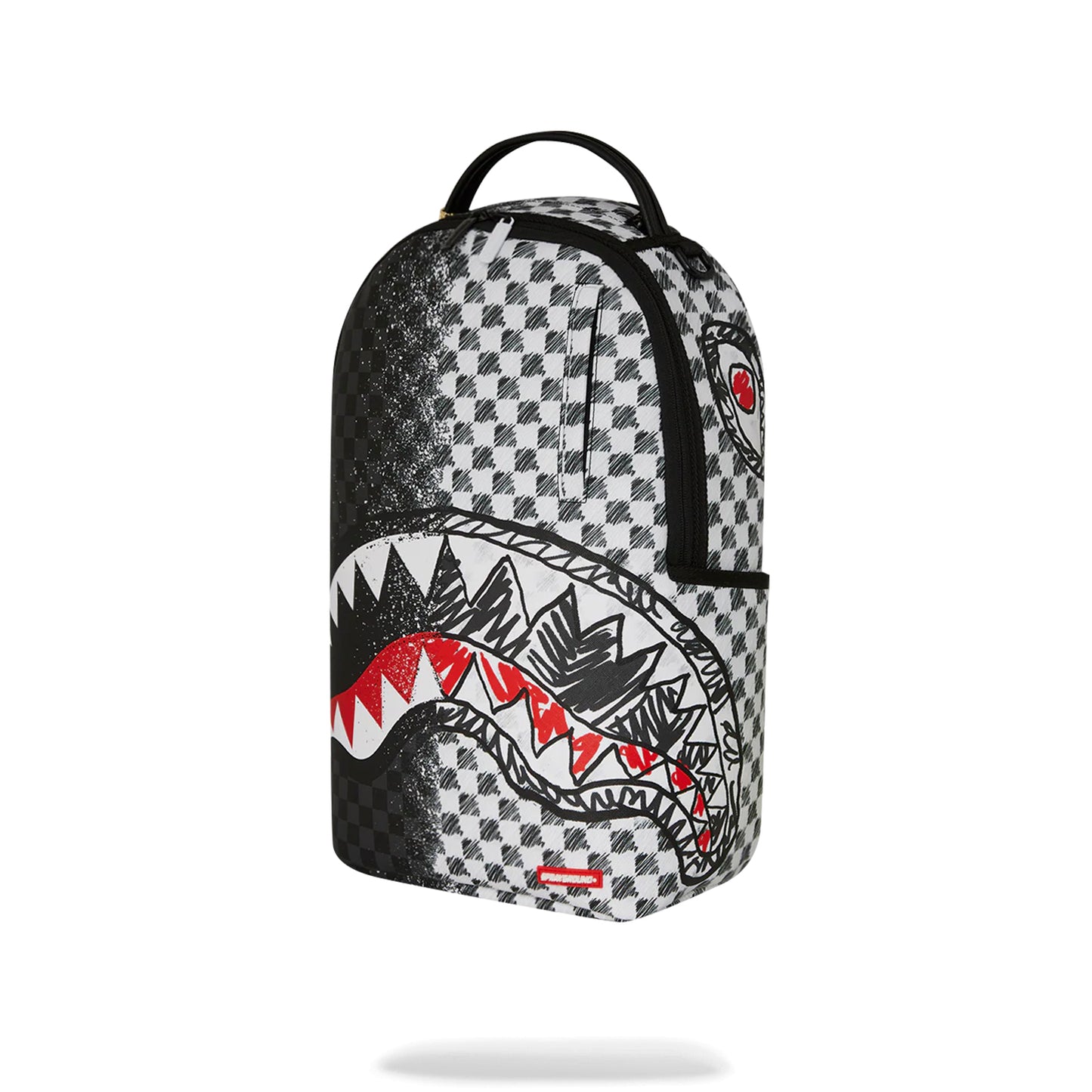 Mochila Urbano Unisex Sprayground Dlxsv Mix And Match Grey Check Scribble Split