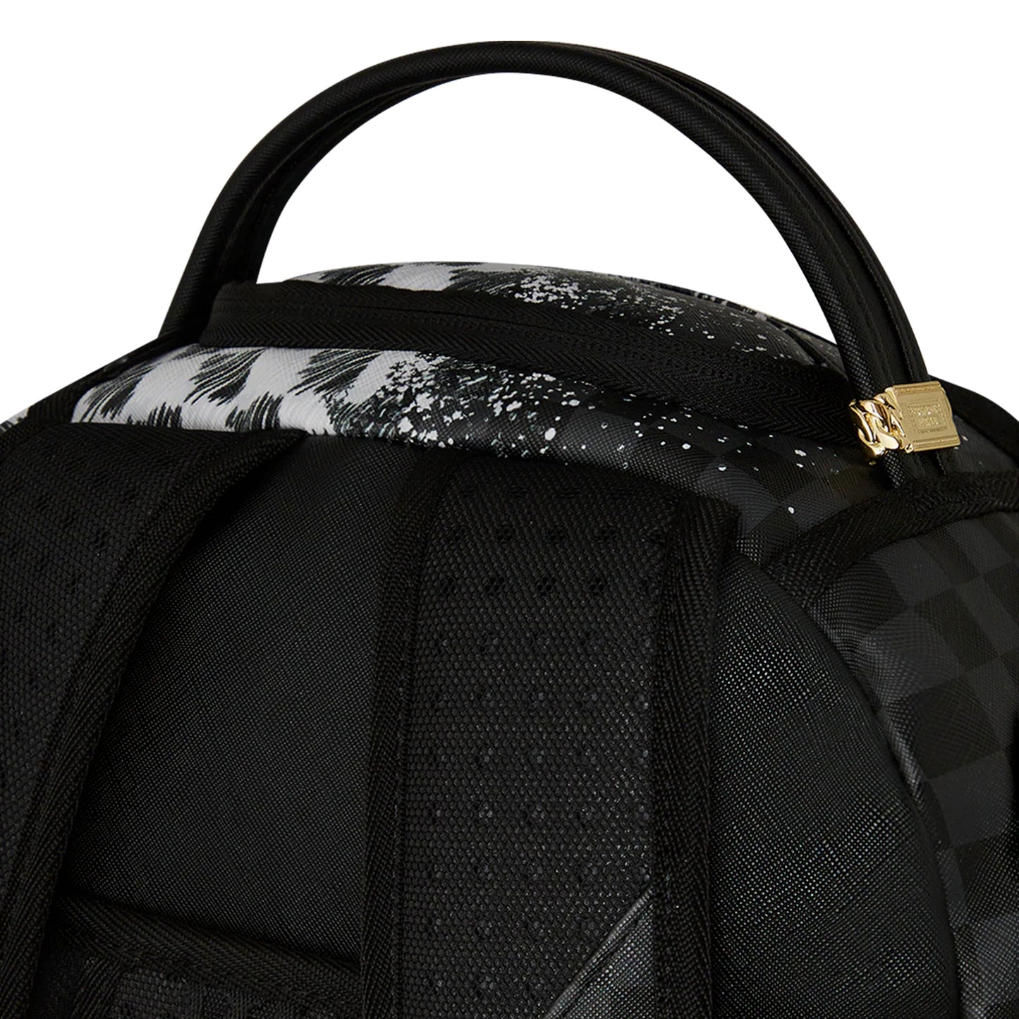 Mochila Urbano Unisex Sprayground Dlxsv Mix And Match Grey Check Scribble Split